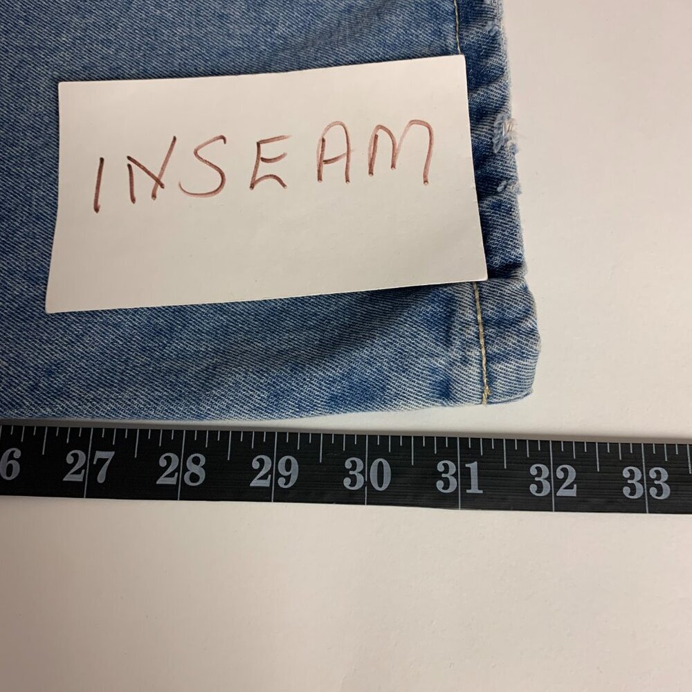 Ban-Jara Jeans high-rise wide leg cargo minor distressing Womens SZ 3 NWT - Picture 10 of 12